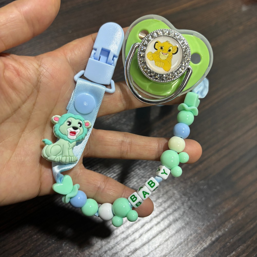 Baby Food Pacifier - Klip Empeng Cantik yang Dapat Dipersonalisasi