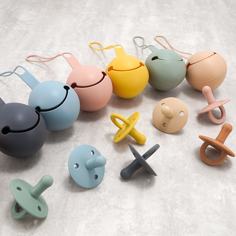 Baby Food Pacifier - 100% Makanan Aman Menyetujui Puting Silikon