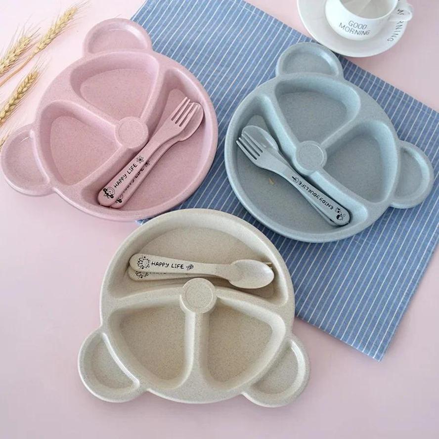 Baby Food Menu - Set Sendok Garpu Mangkuk Bayi Peralatan