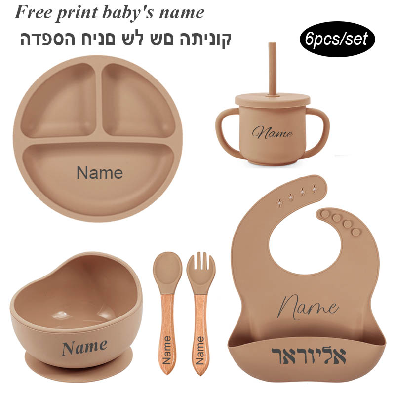 Baby Food Chopper - 6 buah Set perlengkapan makan bayi