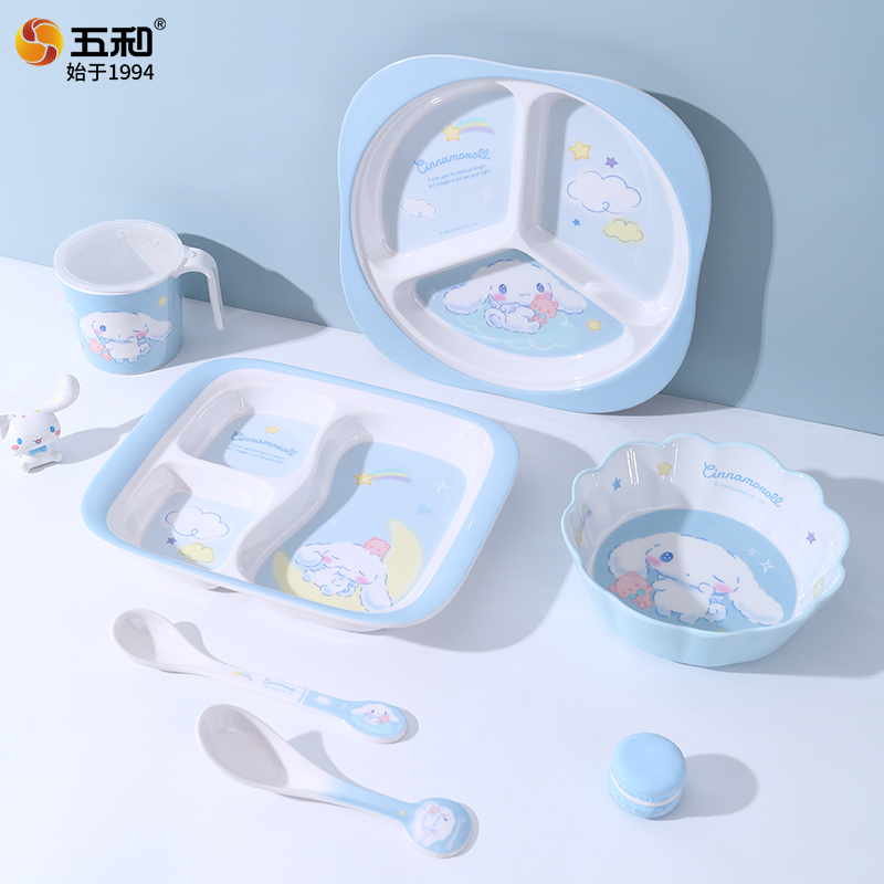 Baby Food Menu - Perlengkapan Makan Sanrio Anti Panas Mangkuk