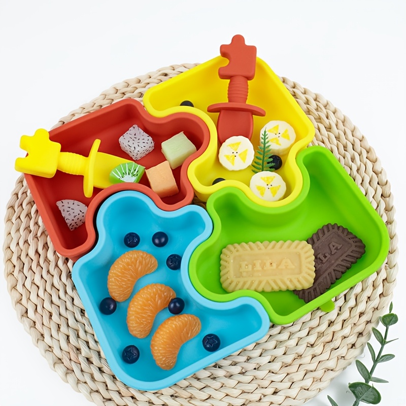 Baby Food Chopper - 6 Buah/Set Peralatan Makan Bayi Silikon