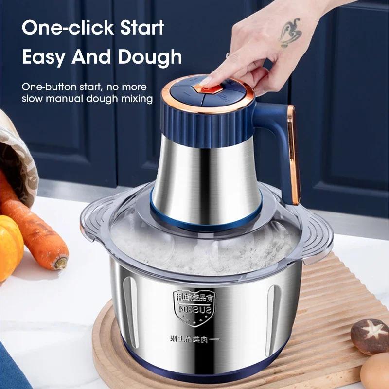 Baby Food Chopper - Penggiling Daging Elektrik 5L 304 Penghancur