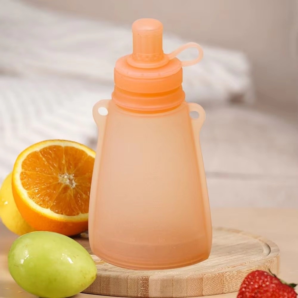 Baby Food Reusable Pouches - Kantong Makanan Bebas BPA Desain Isi