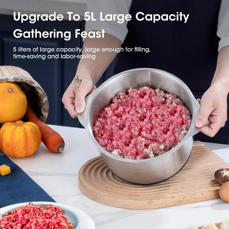 Penggiling Daging Elektrik 5L  - Baby Food Chopper ulasan dan harga