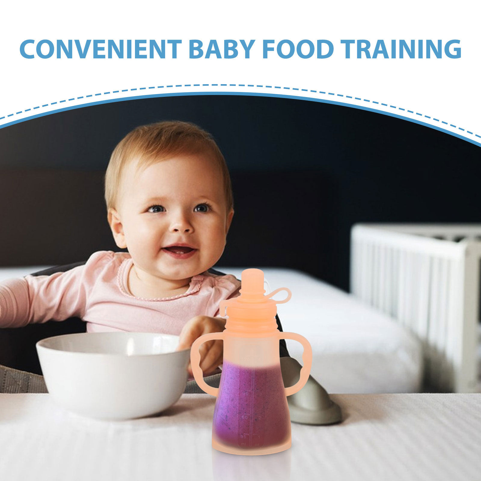 Wadah Makanan Bayi Silikon Dap - Baby Food Reusable Pouches ulasan dan harga