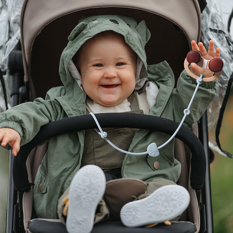 Tali mainan silikon untuk gigi - Baby Food Pacifier ulasan dan harga