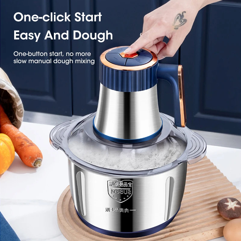 5L Mangkuk Baja Tahan Karat SU - Baby Food Chopper ulasan dan harga