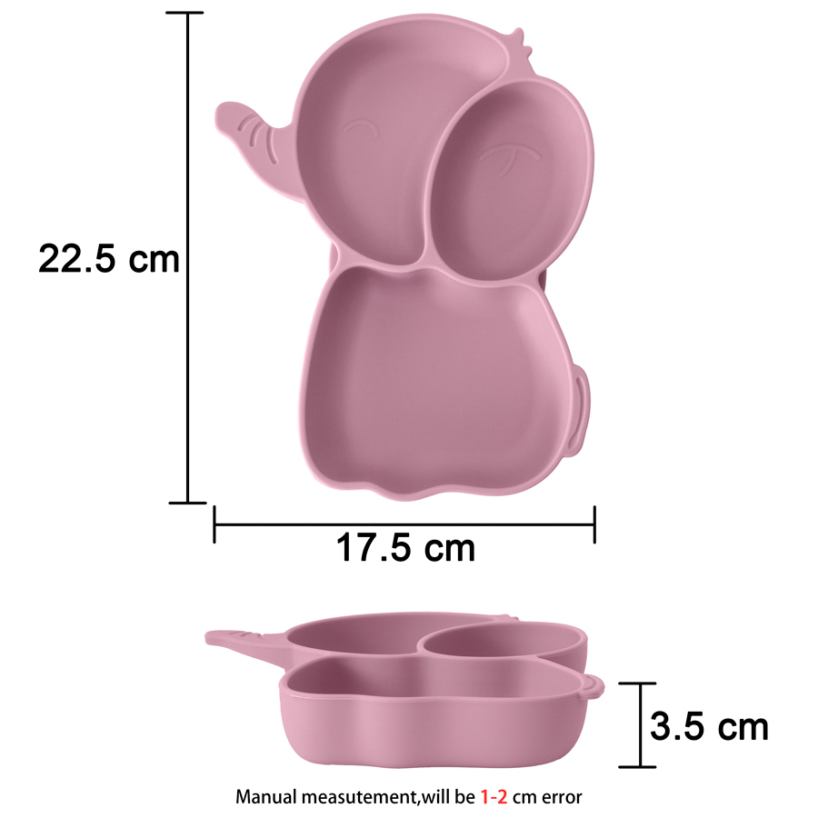 1 buah piring makan silikon ba - Baby Food Chopper ulasan dan harga