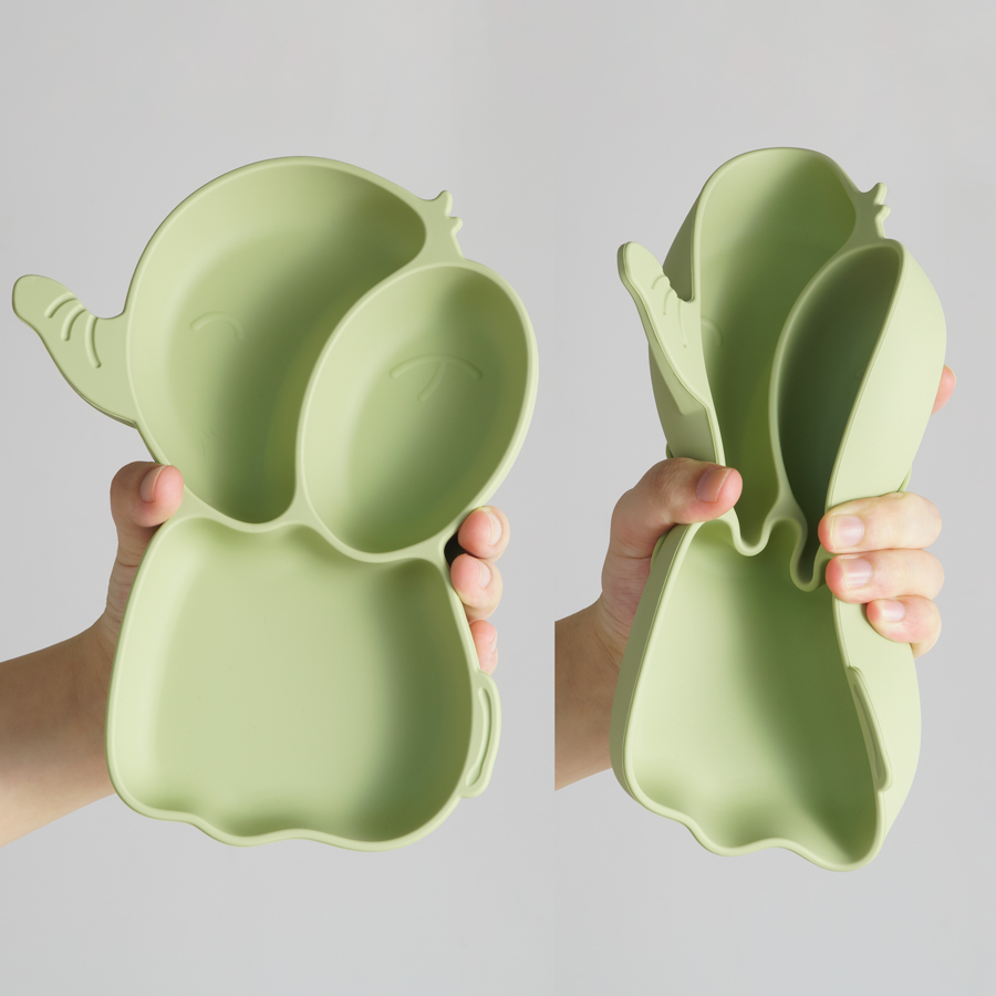 1 buah piring makan silikon ba - Baby Food Chopper ulasan dan harga