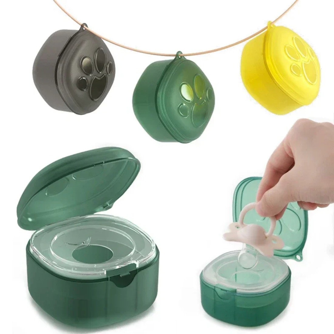 Kotak Dot Silikon Aman untuk M - Baby Food Pacifier ulasan dan harga