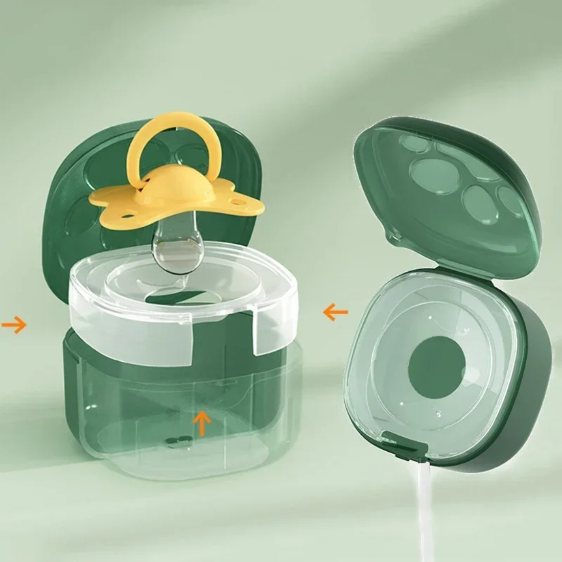 Kotak Dot Silikon Aman untuk M - Baby Food Pacifier ulasan dan harga