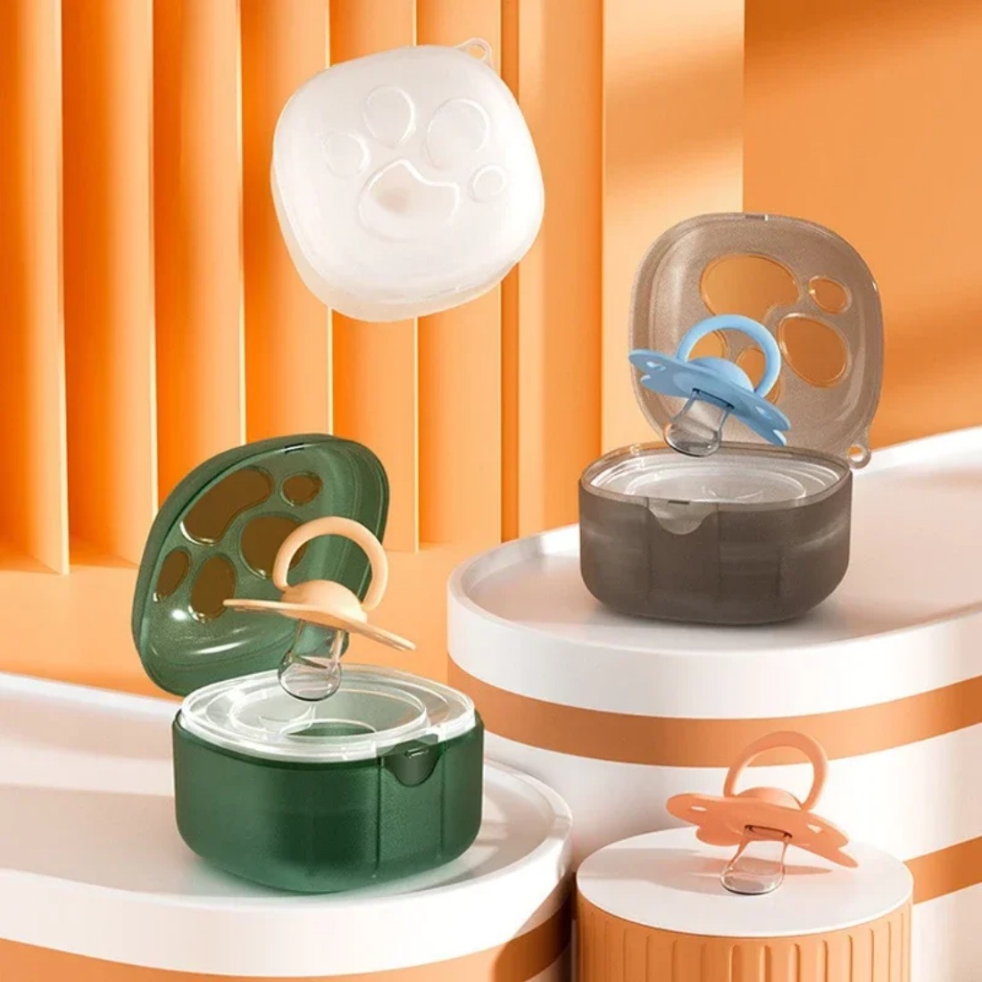 Kotak Dot Silikon Aman untuk M - Baby Food Pacifier ulasan dan harga