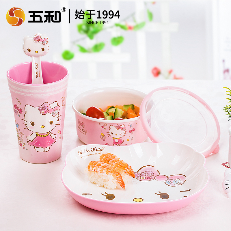 Peralatan Makan Hello Kitty, M - Baby Food Menu ulasan dan harga