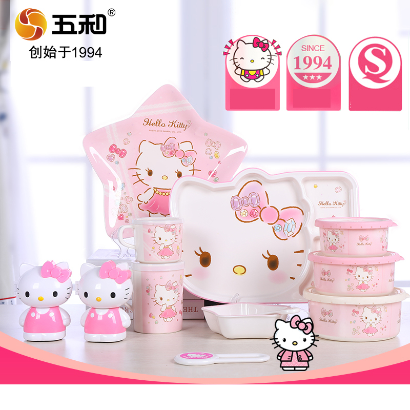 Peralatan Makan Hello Kitty, M - Baby Food Menu ulasan dan harga