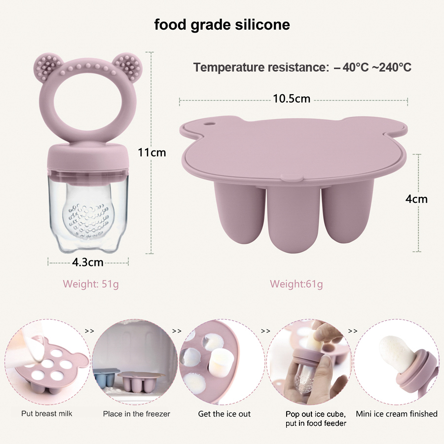 Cetakan Es Krim Silikon untuk  - Baby Food Category ulasan dan harga