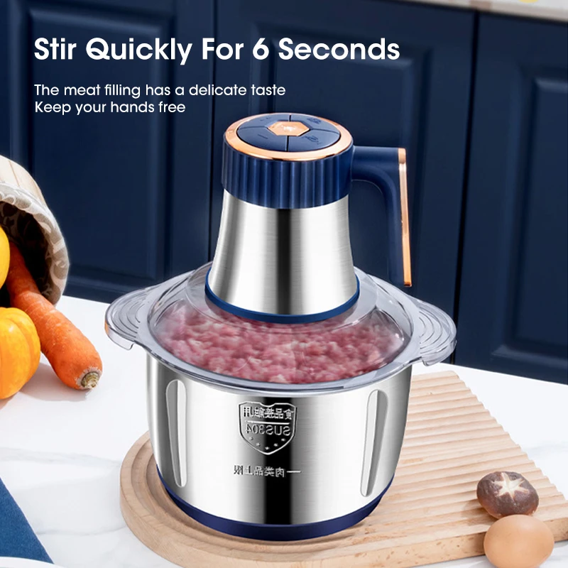 Penggiling Daging Elektrik 5L  - Baby Food Chopper ulasan dan harga