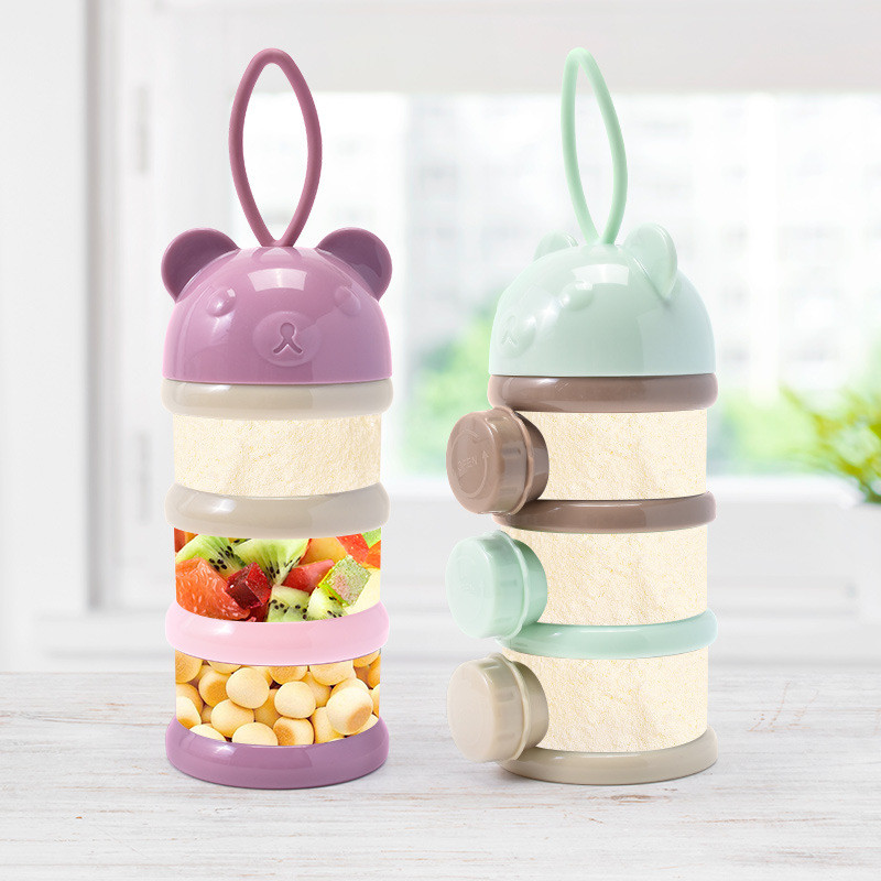 Wadah Susu Bubuk Bayi Beruang  - Baby Food Category ulasan dan harga