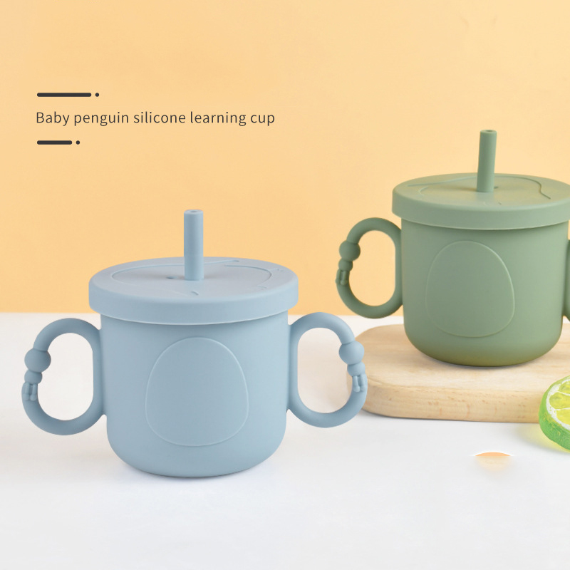 1 Buah Cangkir Silikon Makan B - Snack Cup Toddler ulasan dan harga
